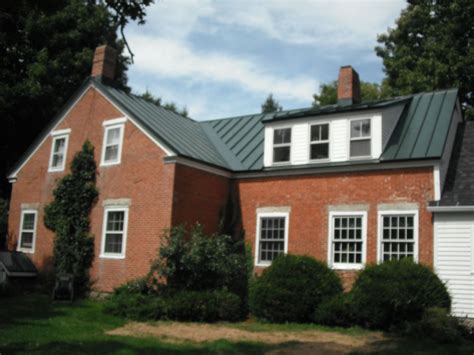 metal roof colors for red brick house|metal roof red brick house.